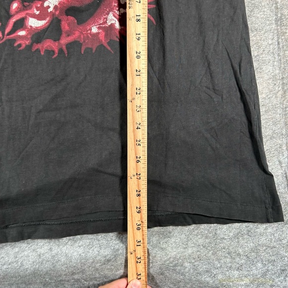 Vintage‎ Grave Shirt Mens XL Black 90s Euro Soulless Death Metal Band Tee Rare - Picture 9 of 10